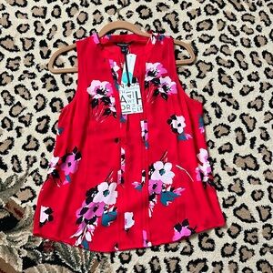 Stitch Fix Floral Sleeveless Blouse